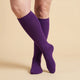 Purple Compression Socks
