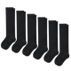 Black Compression Socks Bundle 6-Pack
