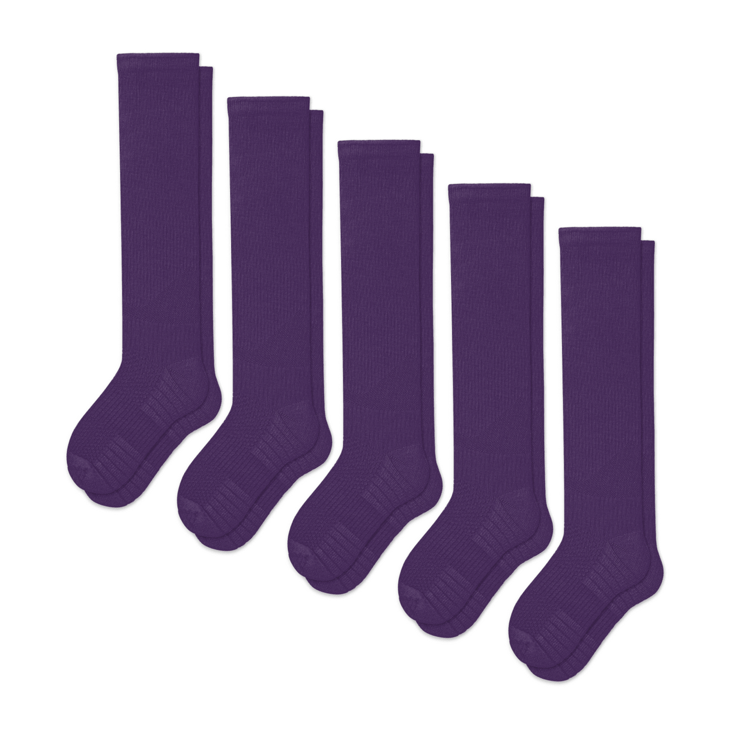 Purple Compression Socks